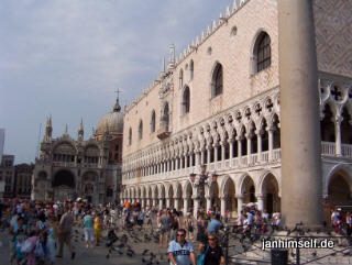 Touristen in Venedig