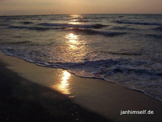 Sonnenaufgang Strand Adria