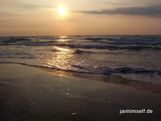 Sonnenaufgang Strand Jesolo