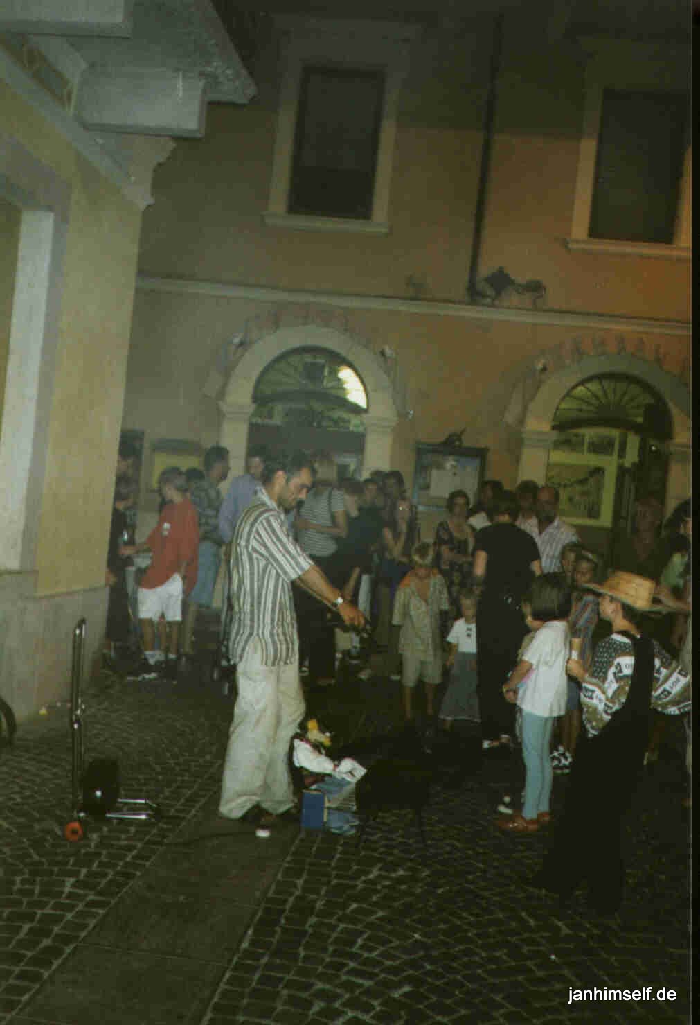 Puppenspieler in Bardolino