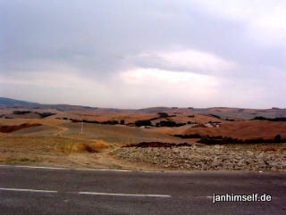 Landschaft in der Toskana