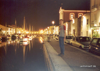 Cesenatico bei Nacht