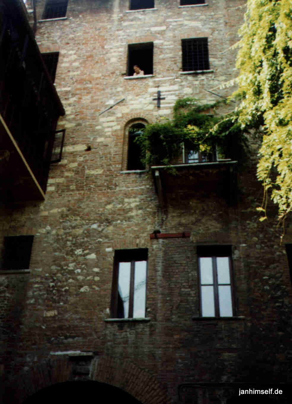 Balkon der Julia in Verona